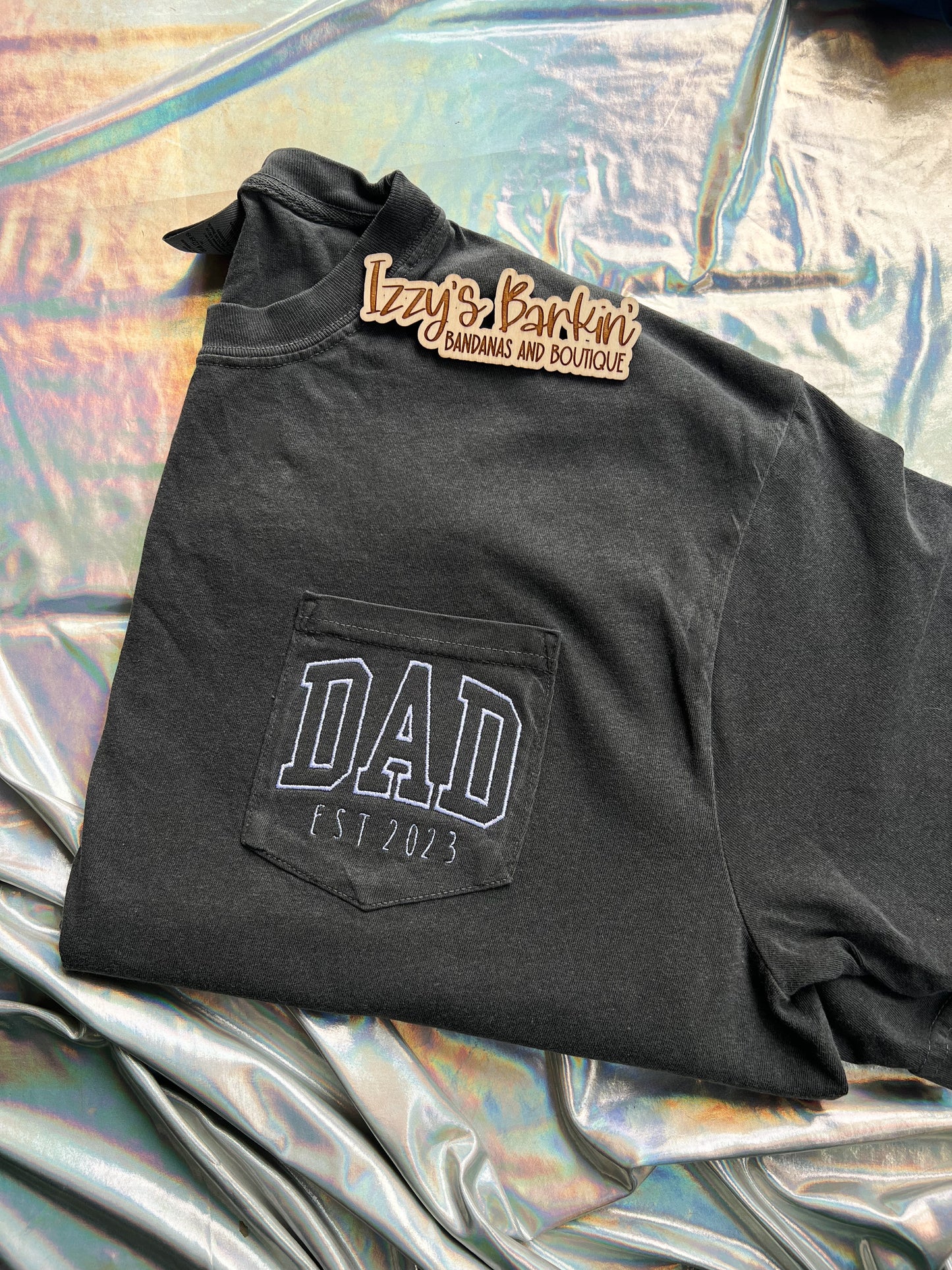 DAD est. (year) Pocket Tee