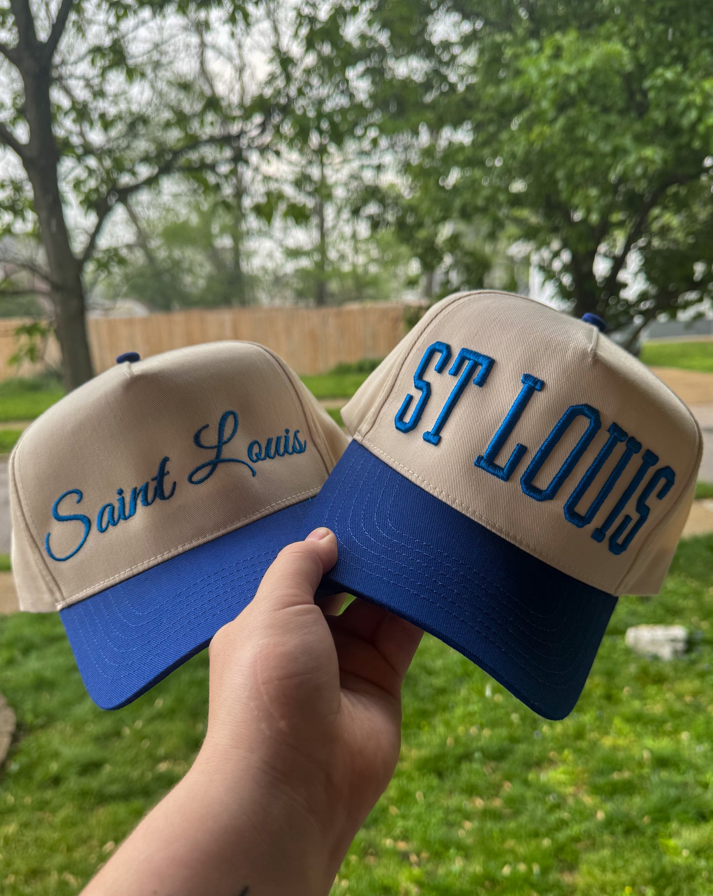 Two Tone Saint Louis Hat