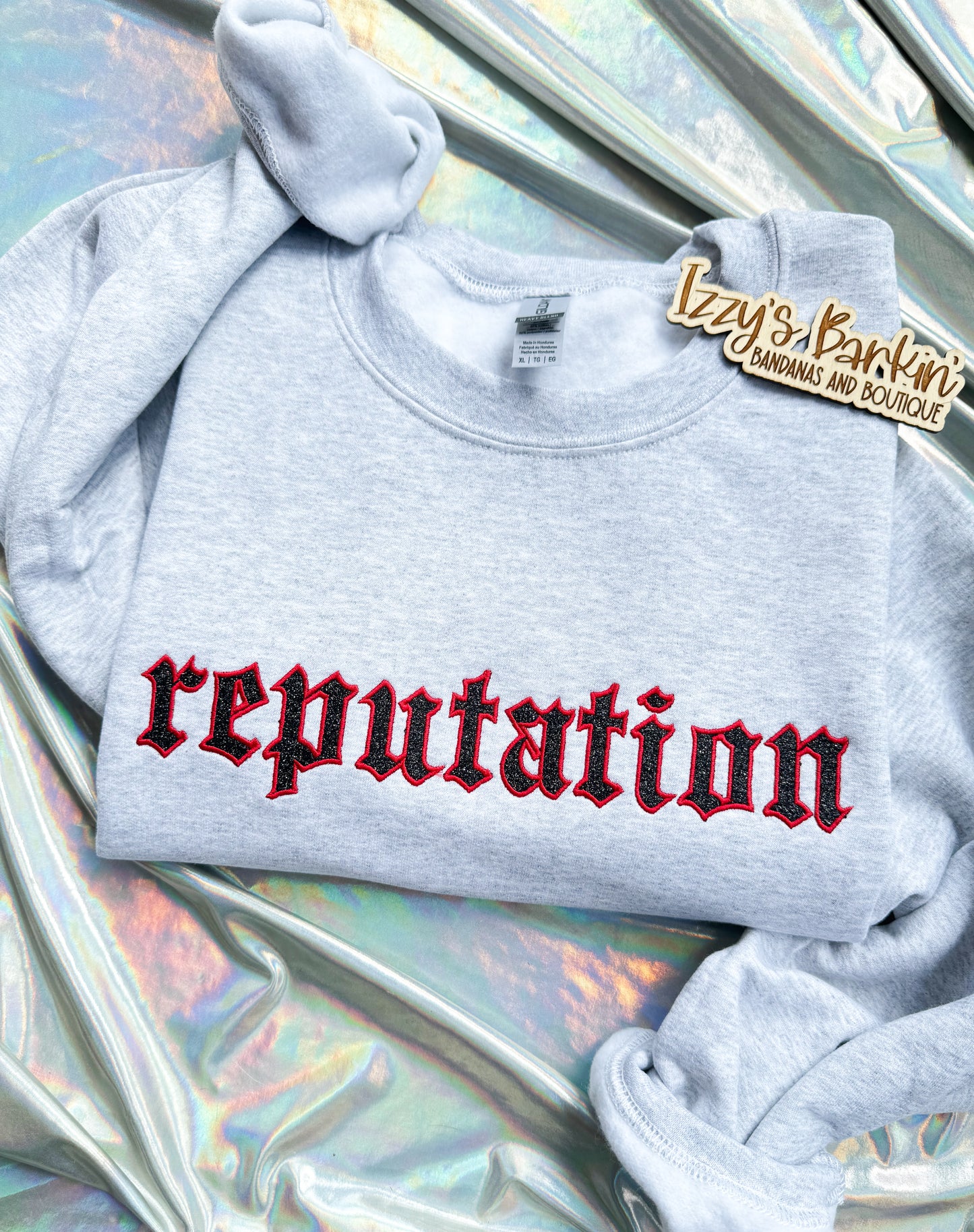 Rep Glitter Crewneck