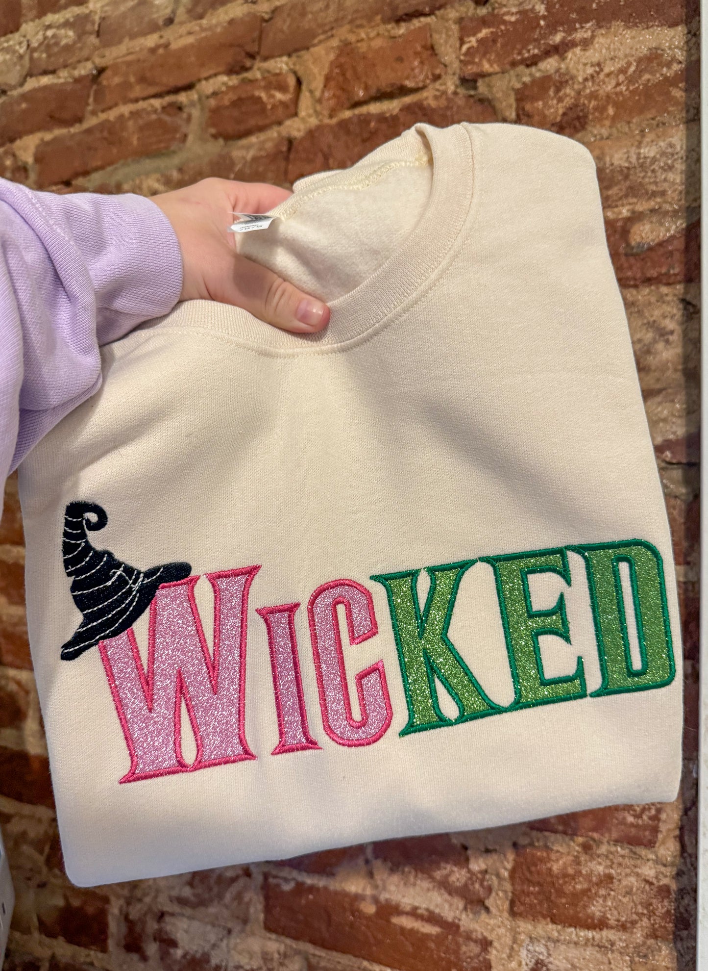 Glitter Wicked Crewneck