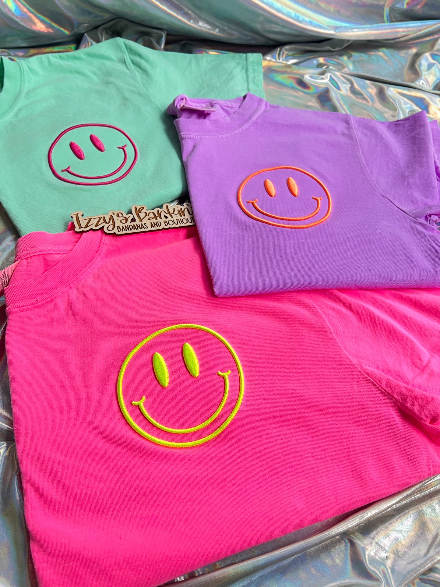3D Puff Happy Shirt