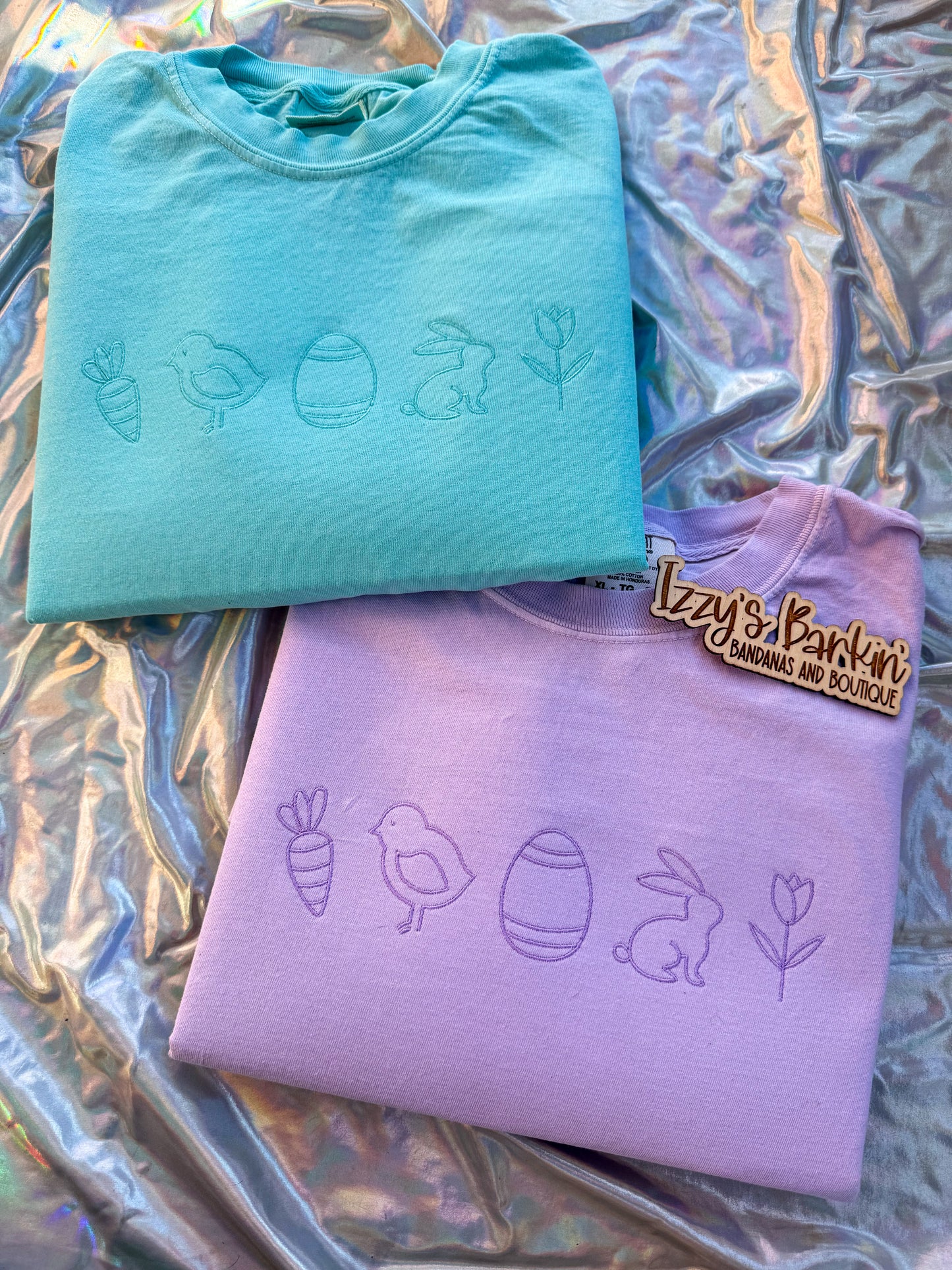 Spring Icons Embroidered Tee