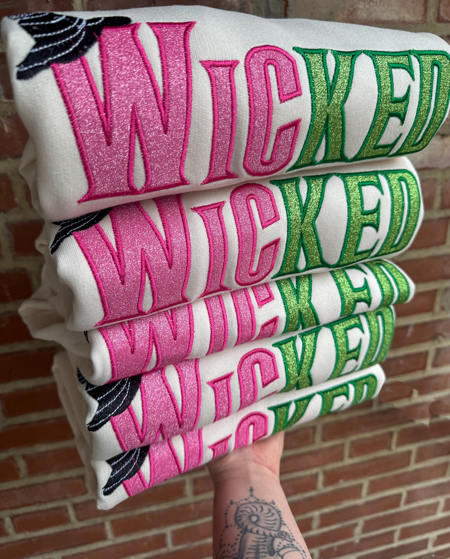 Glitter Wicked Crewneck