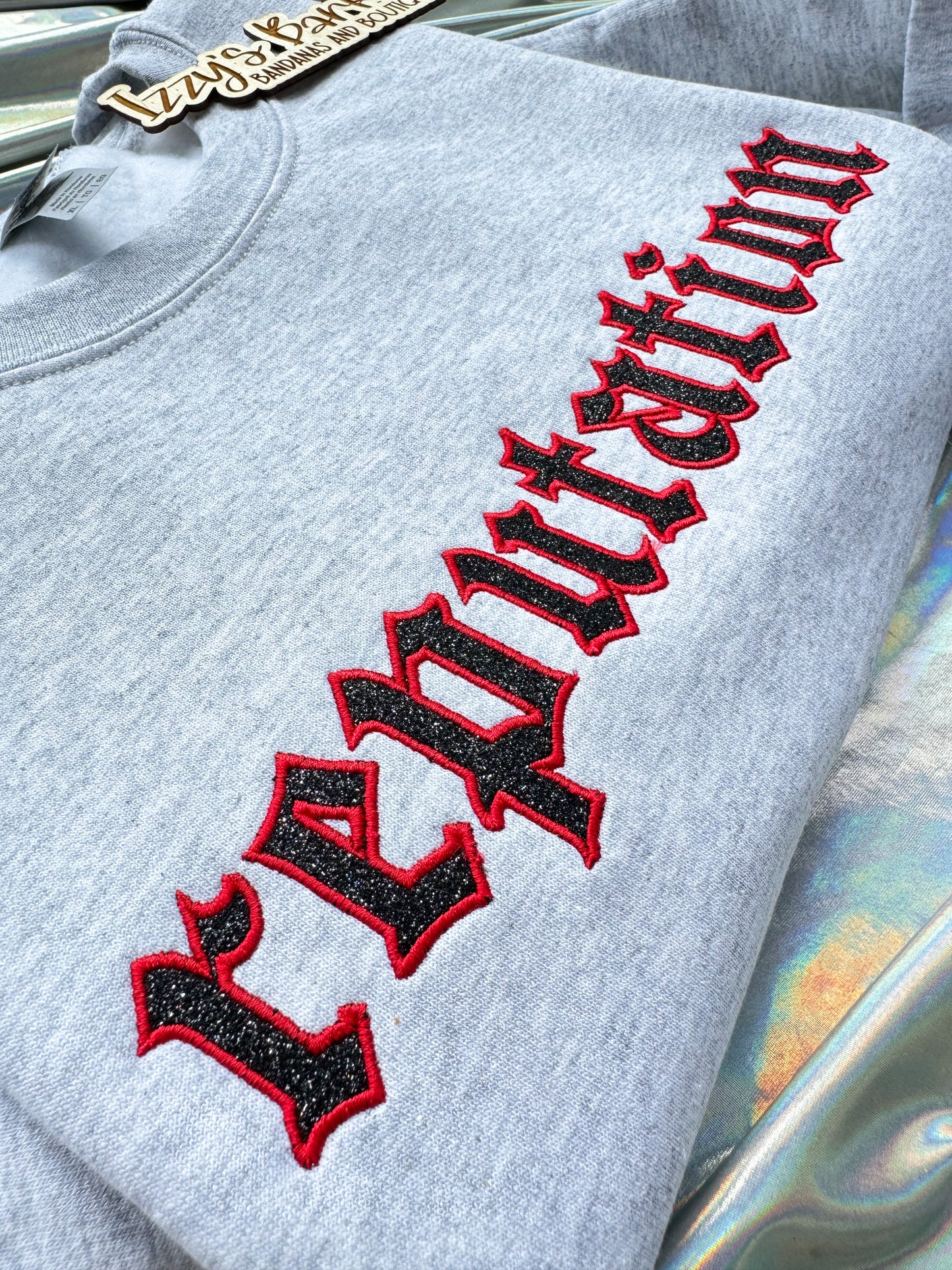 Rep Glitter Crewneck