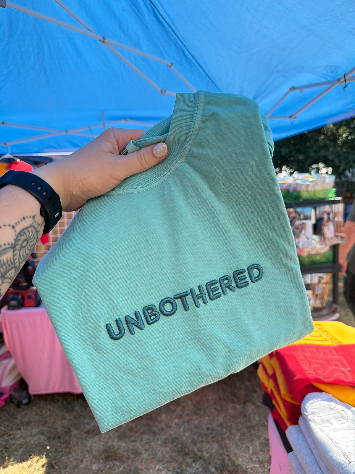 3D UNBOTHERED Tee