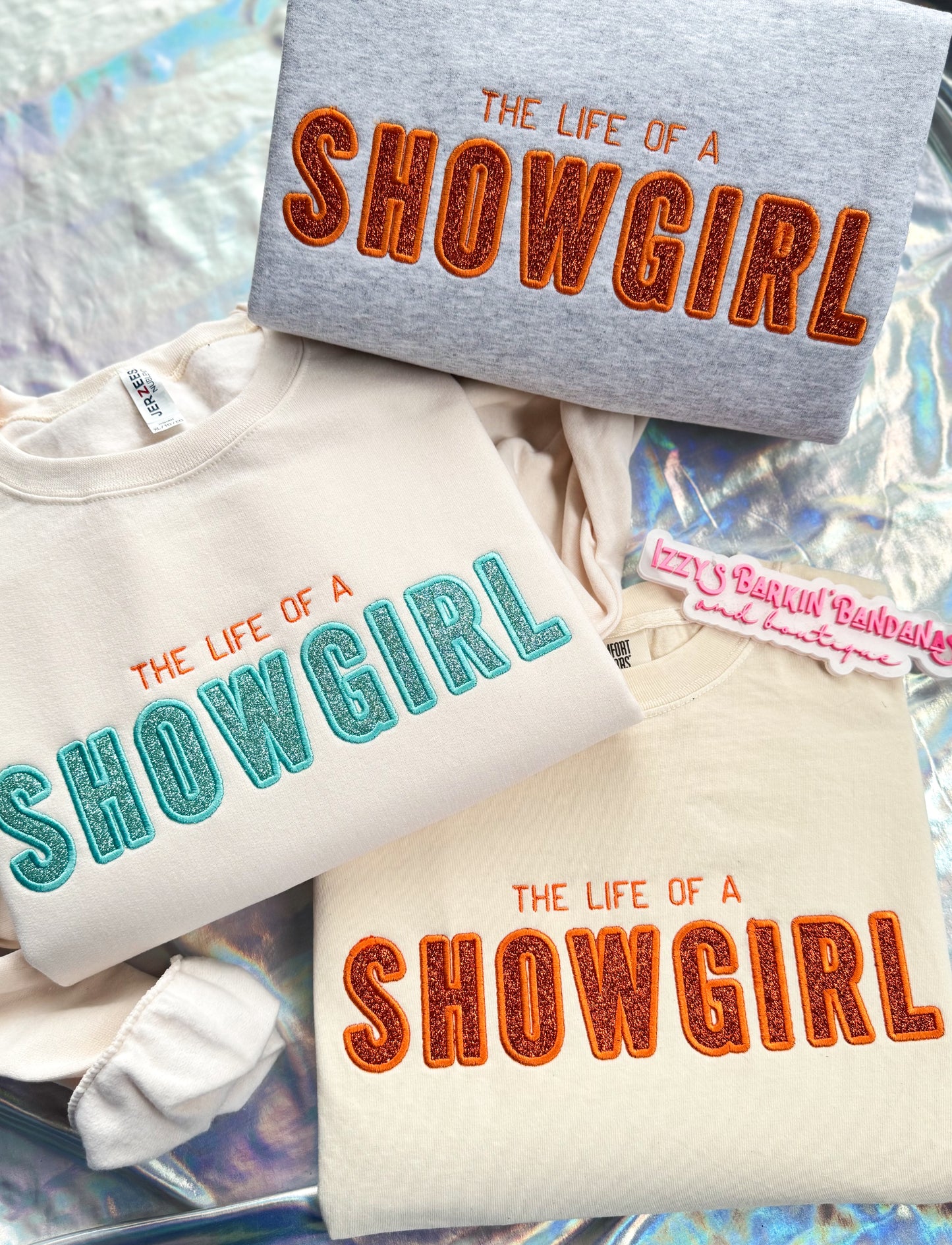 Glitter TS Crewneck
