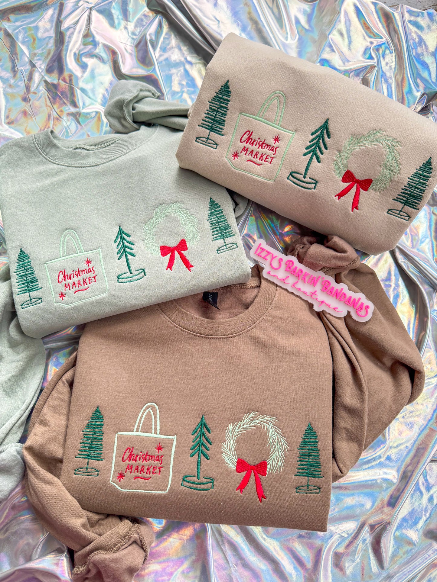 Christmas Market Crewneck