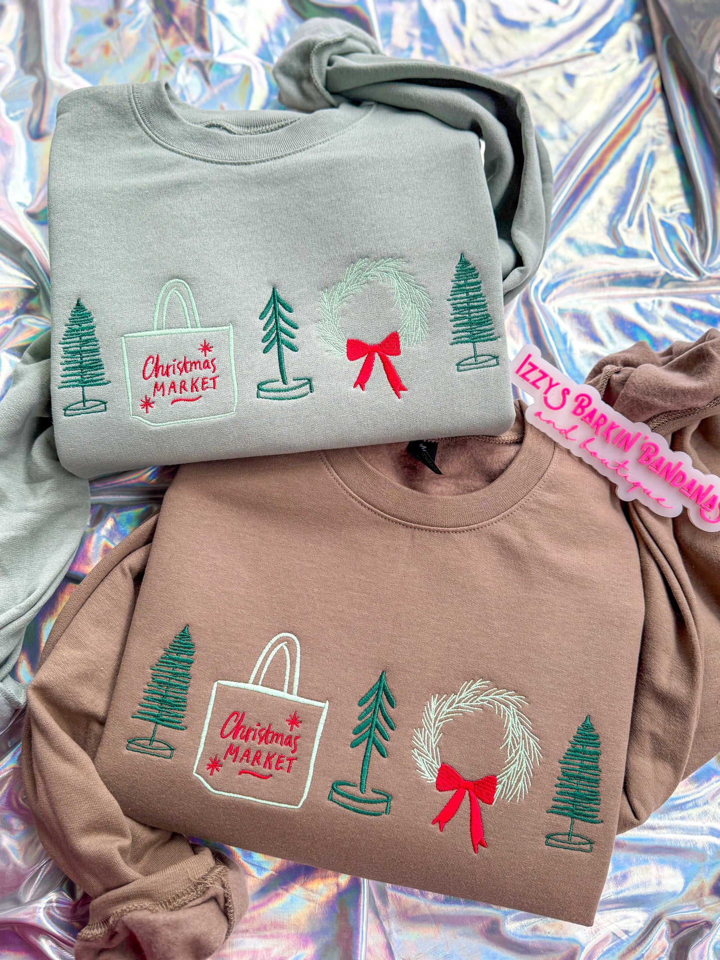 Christmas Market Crewneck