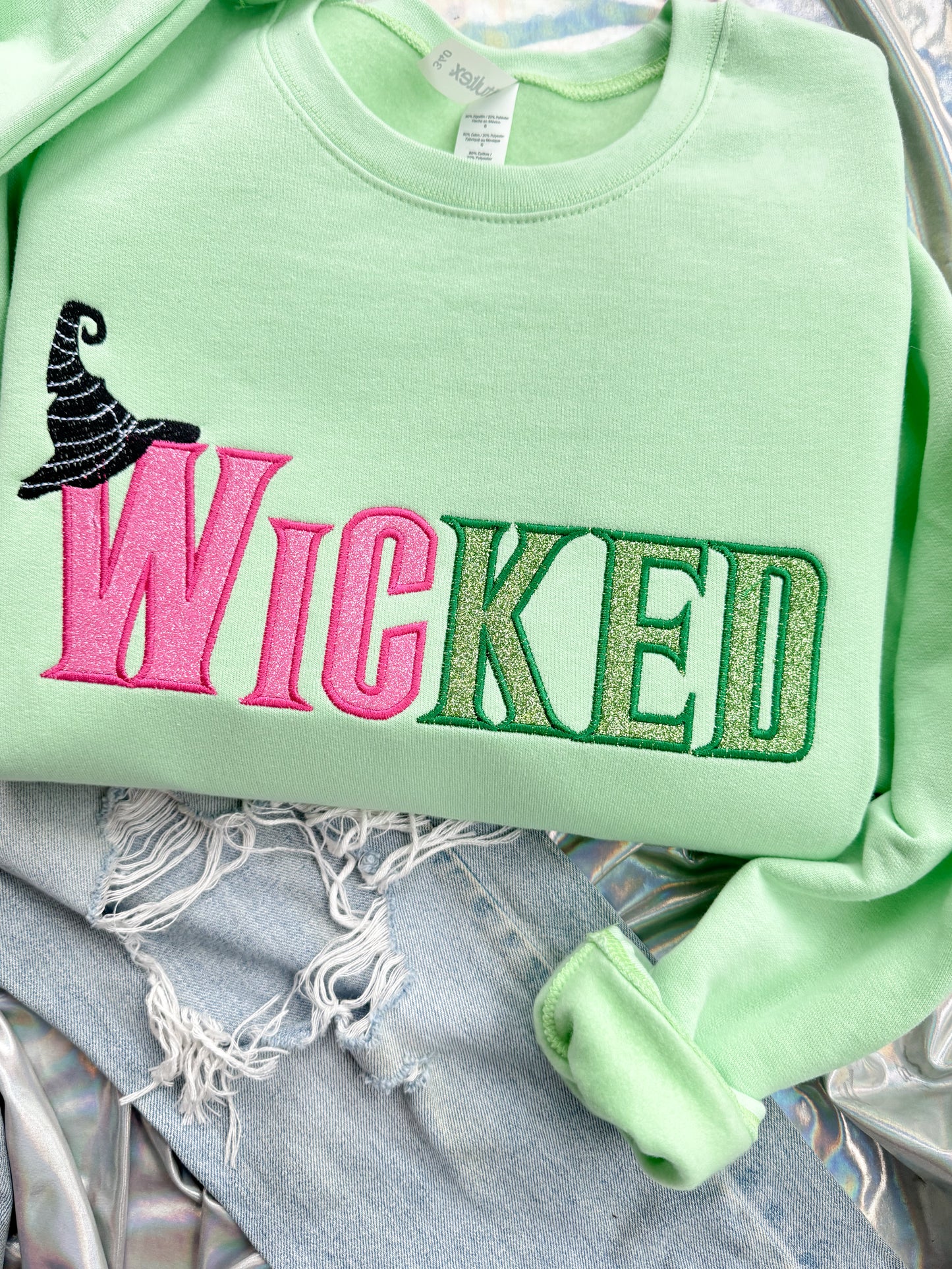 Glitter Wicked Crewneck