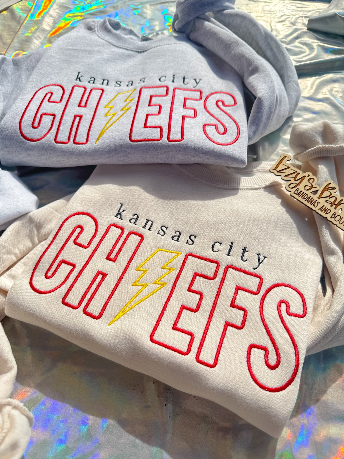 KC Lightning Bolt Crewneck