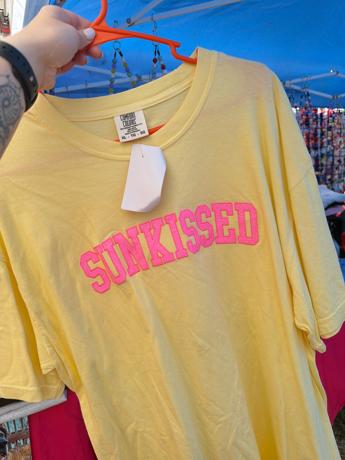 GlitterSunskissed tee
