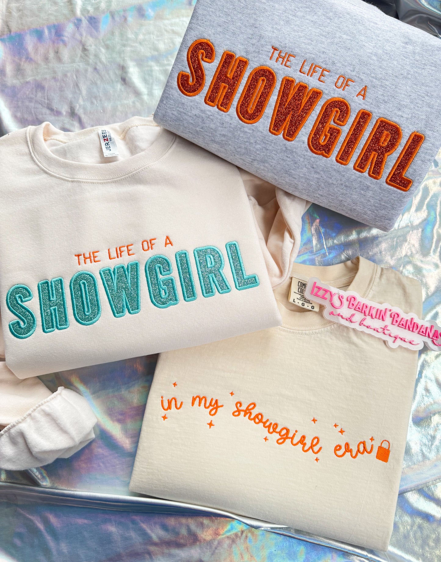 Wavy In My Showgirl Era Tee/Crewneck