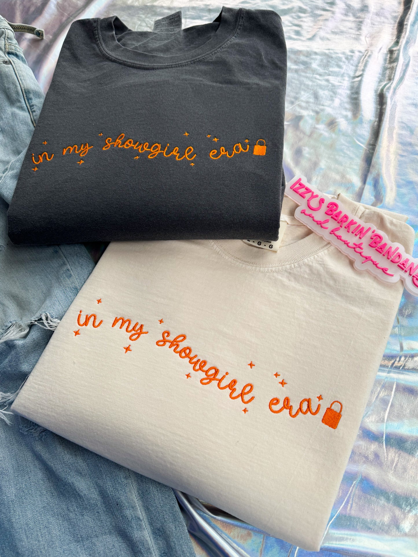 Wavy In My Showgirl Era Tee/Crewneck