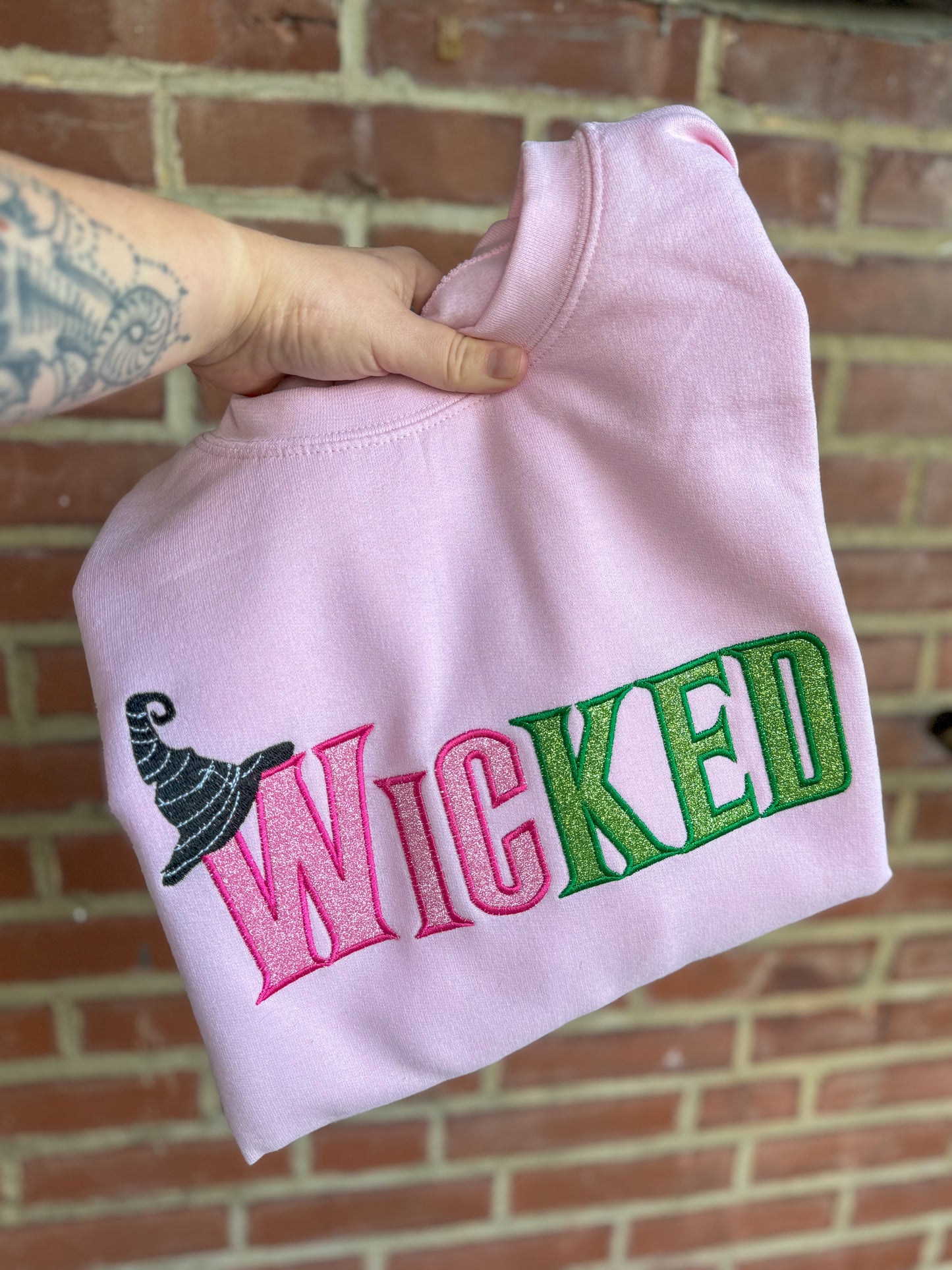 Glitter Wicked Crewneck