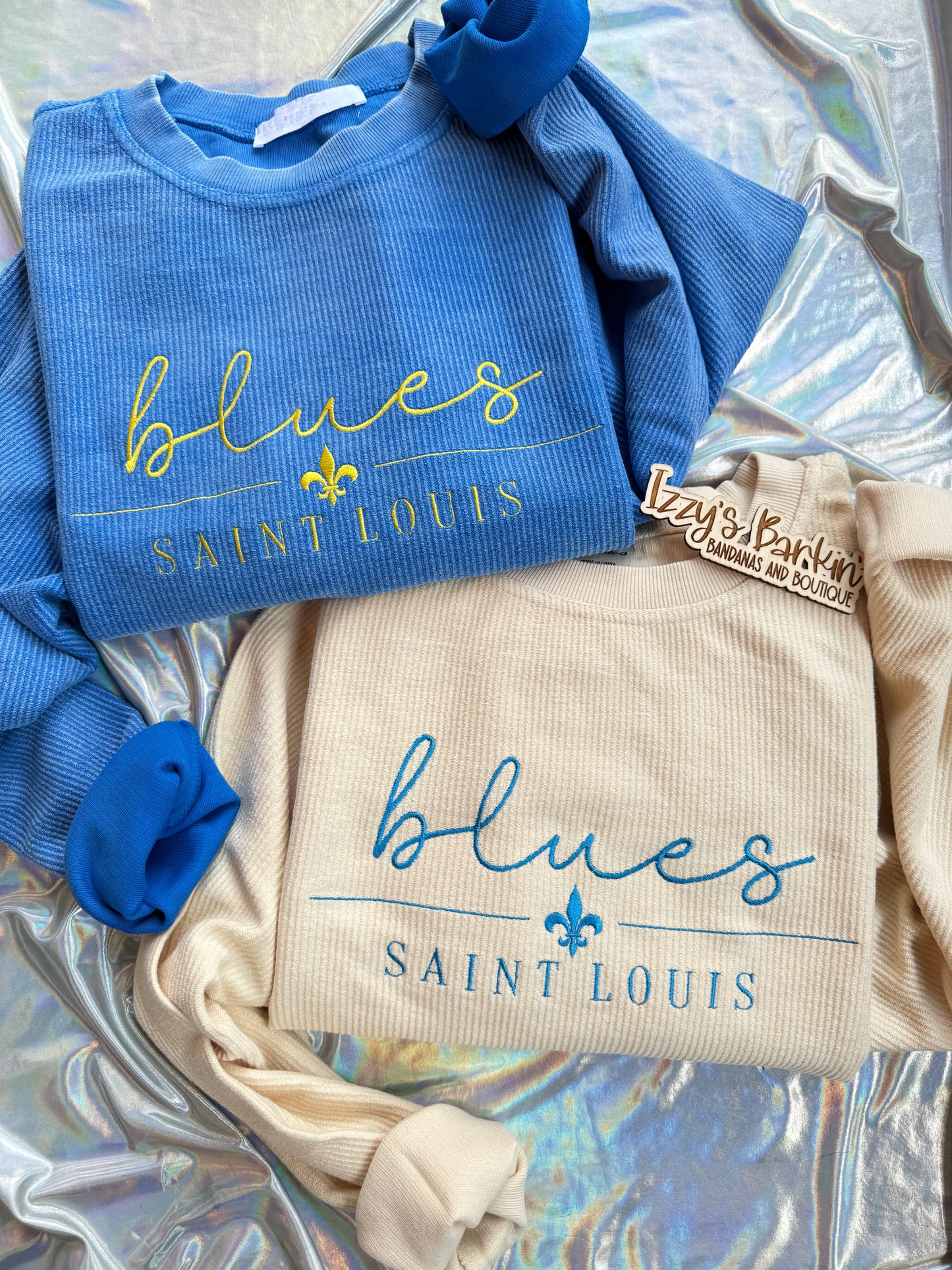 STL Hockey Corded Crewneck