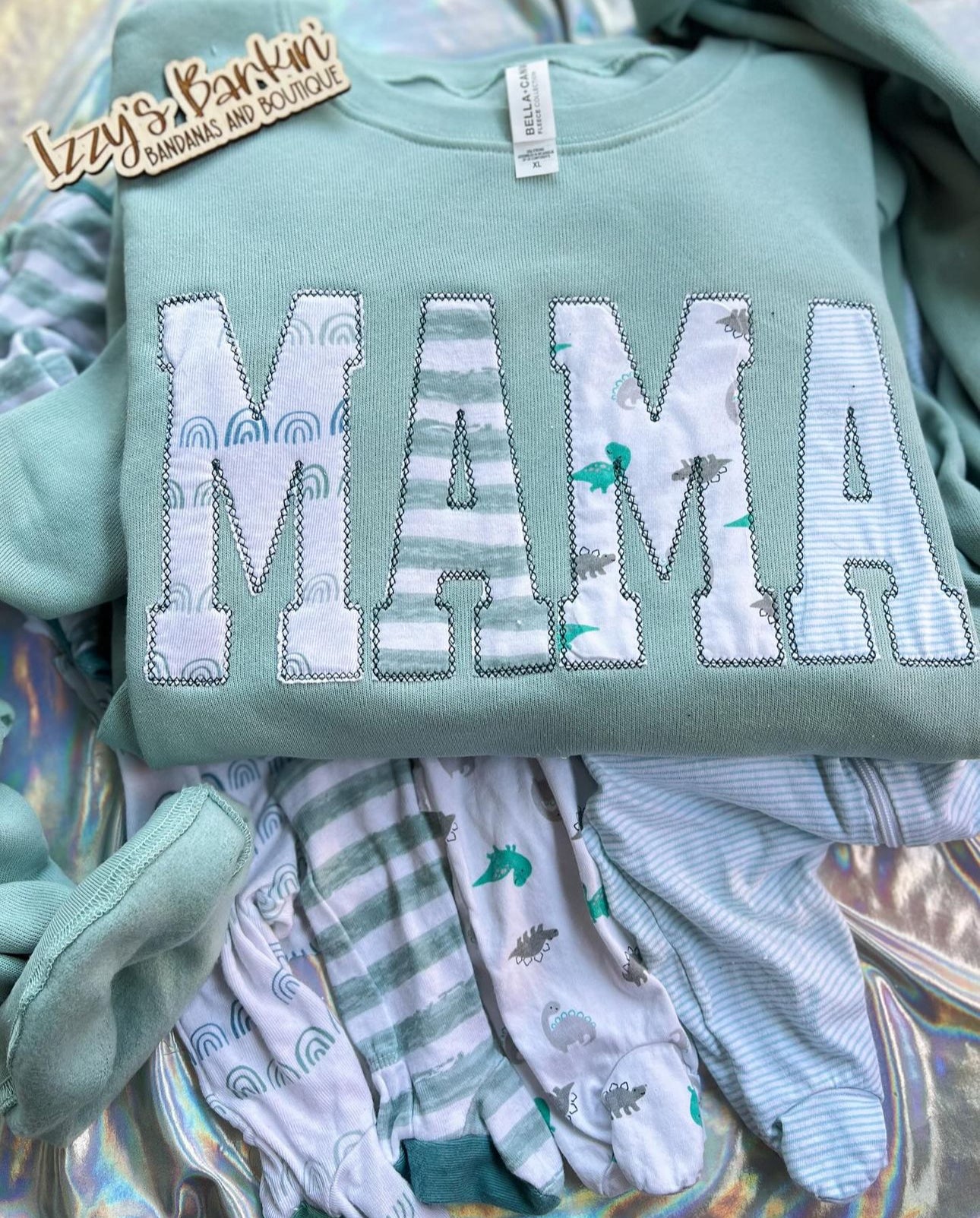 Varsity letter Keepsake Crewneck