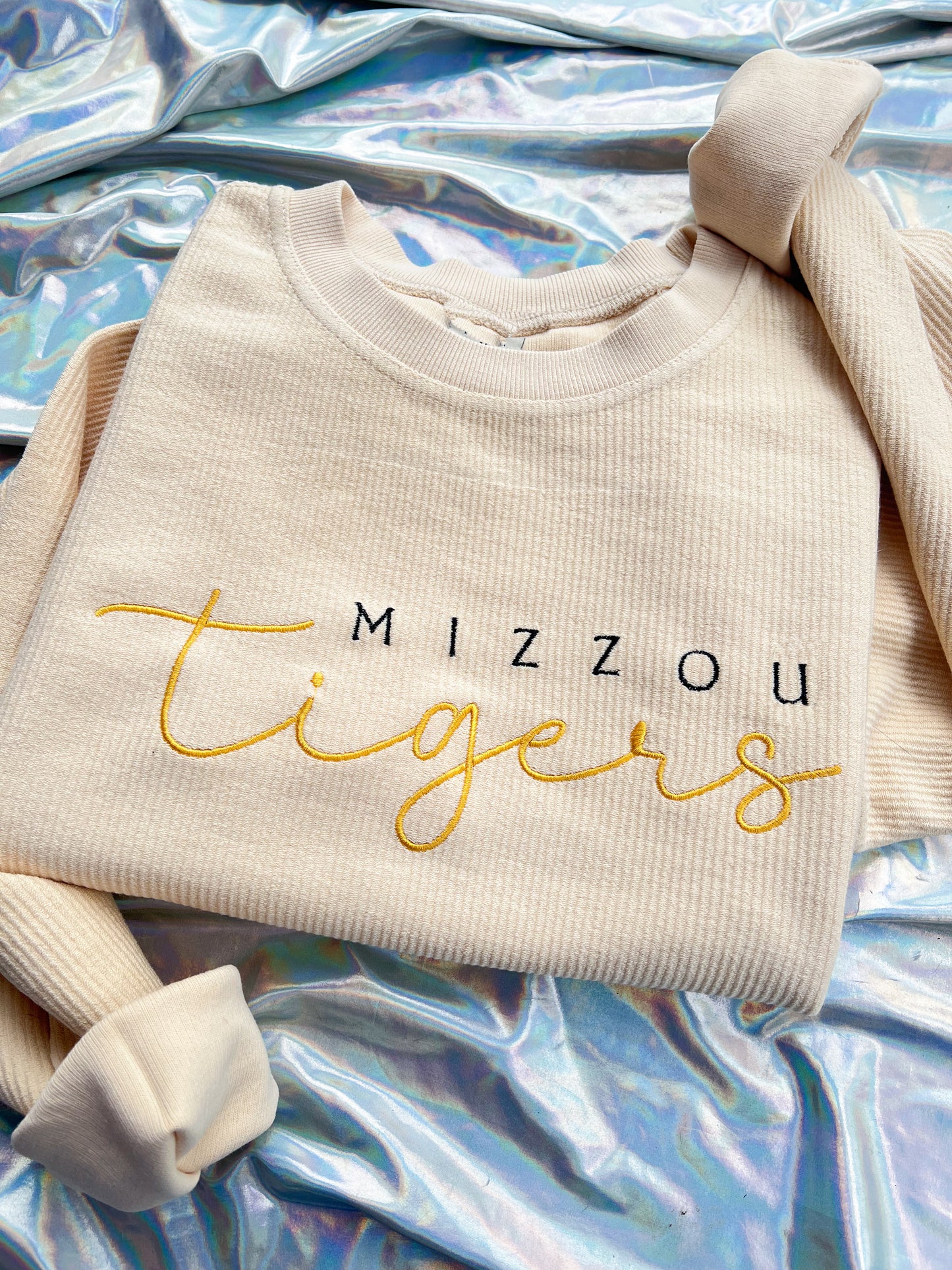 MIZ Corded Crewneck
