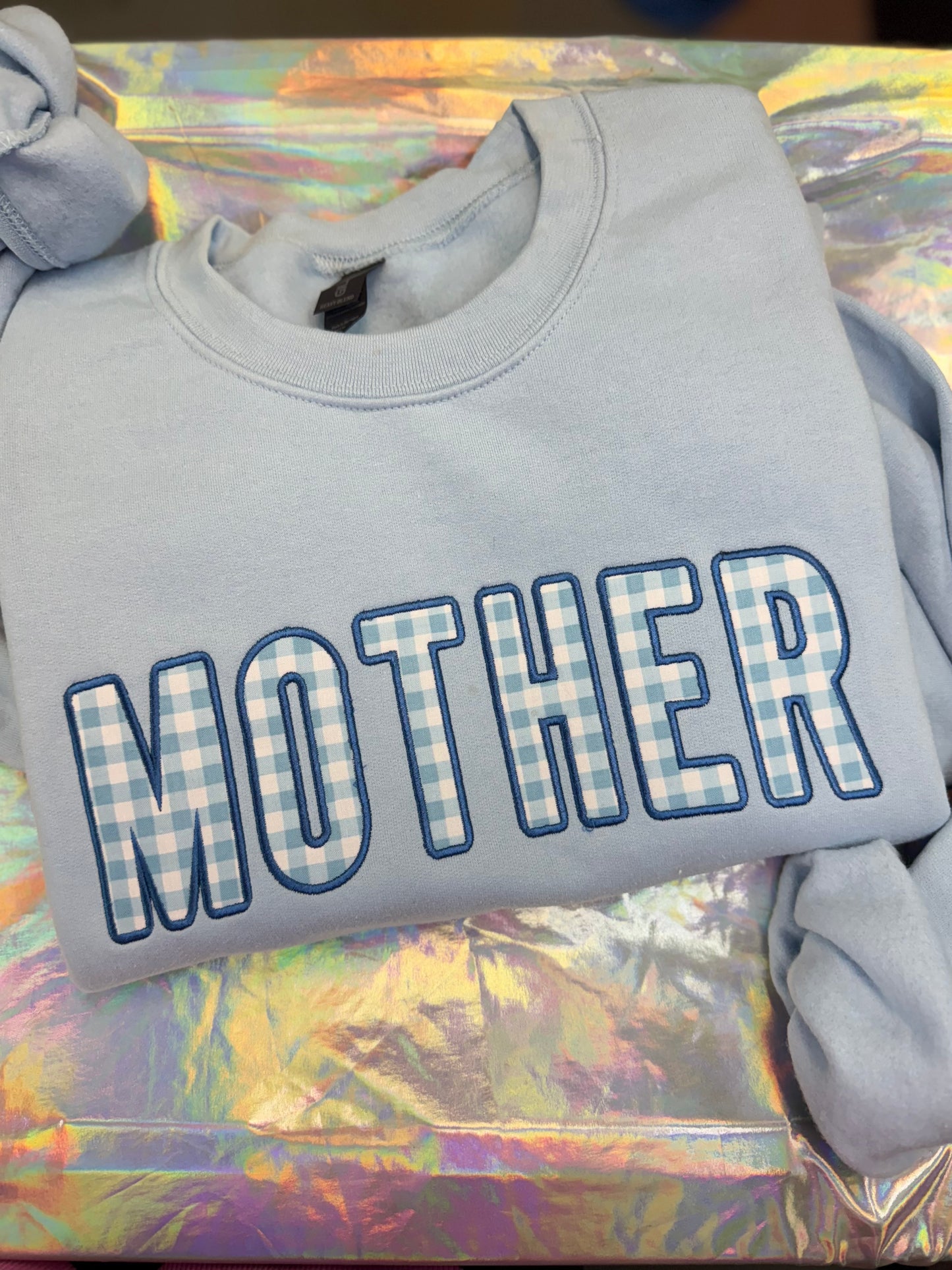 MOTHER Applique Crewneck