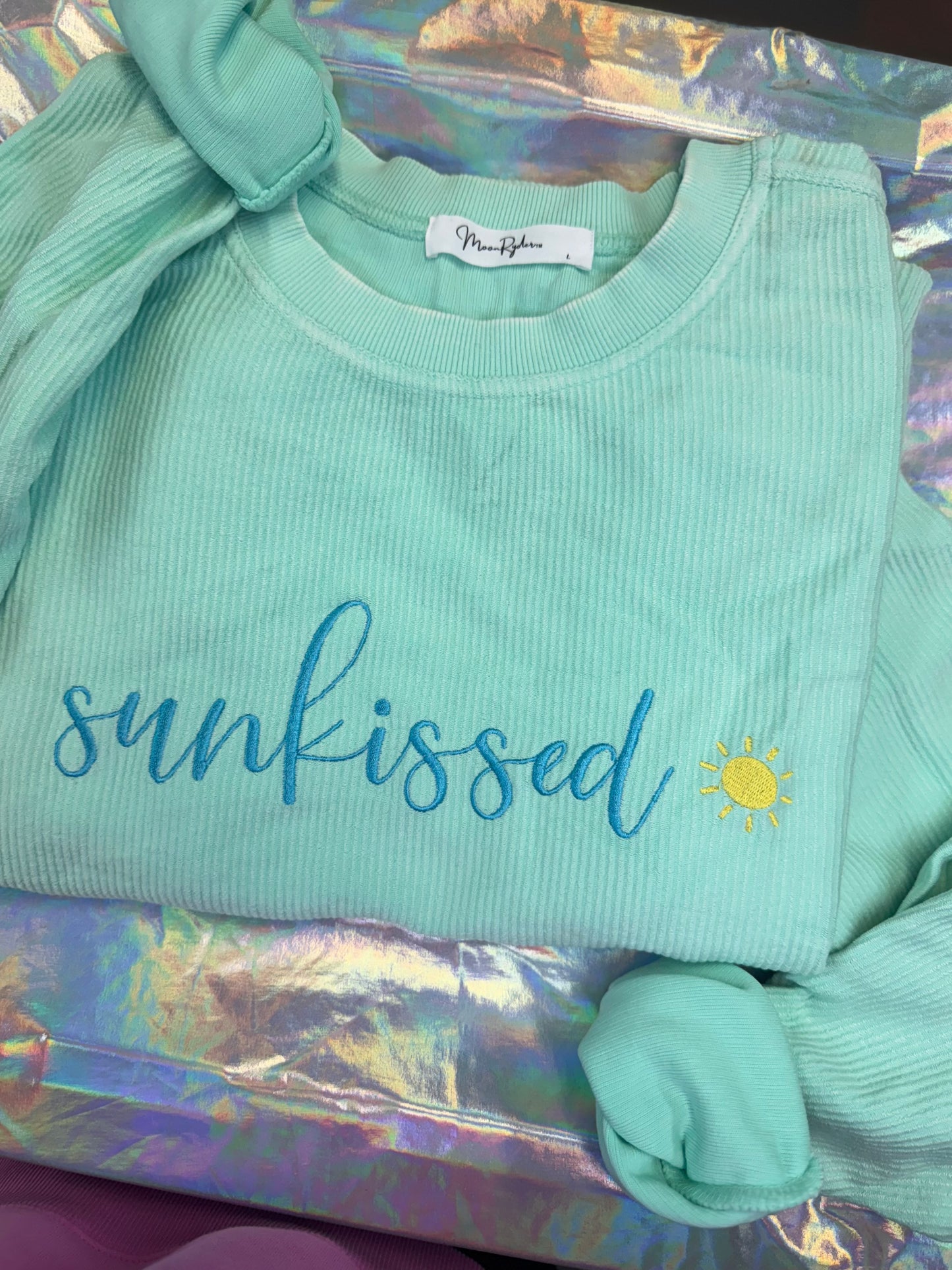 2XL Sunkissed Corded Crewneck
