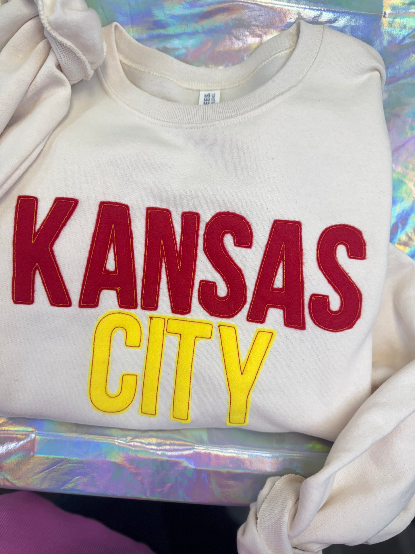 Felt KANSAS CITY Crewneck