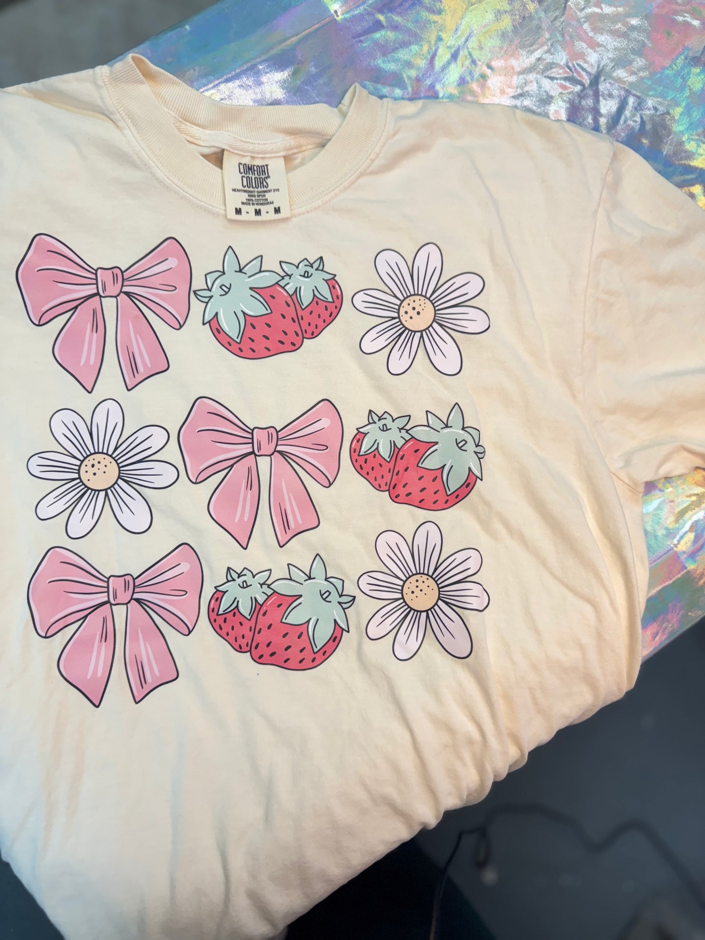 Strawberry and Bows Tee