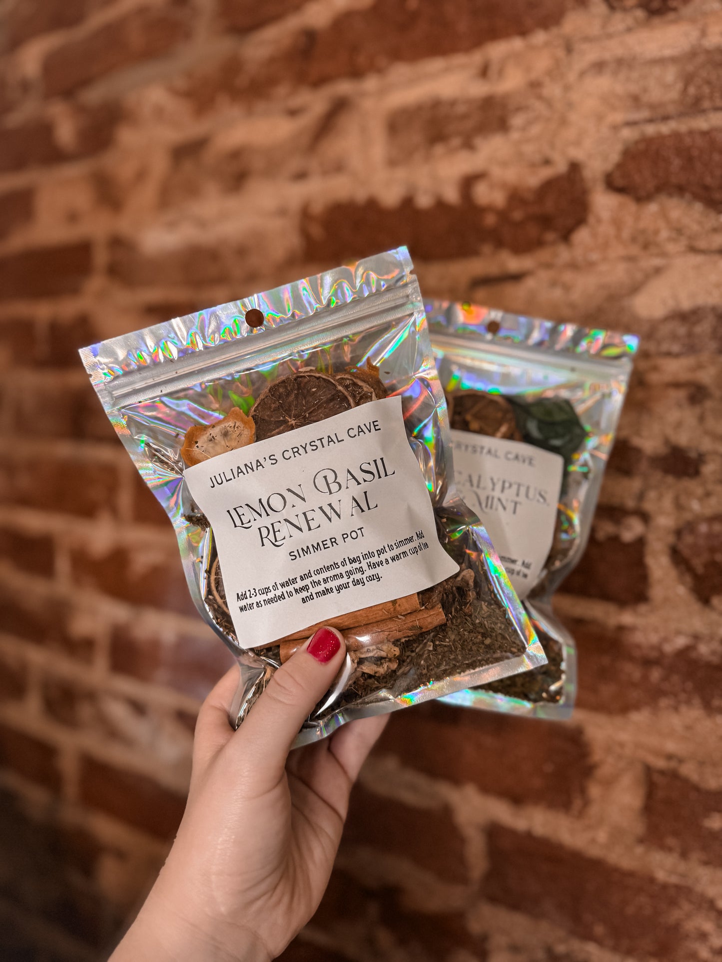 Lemon Basil Simmer Bag