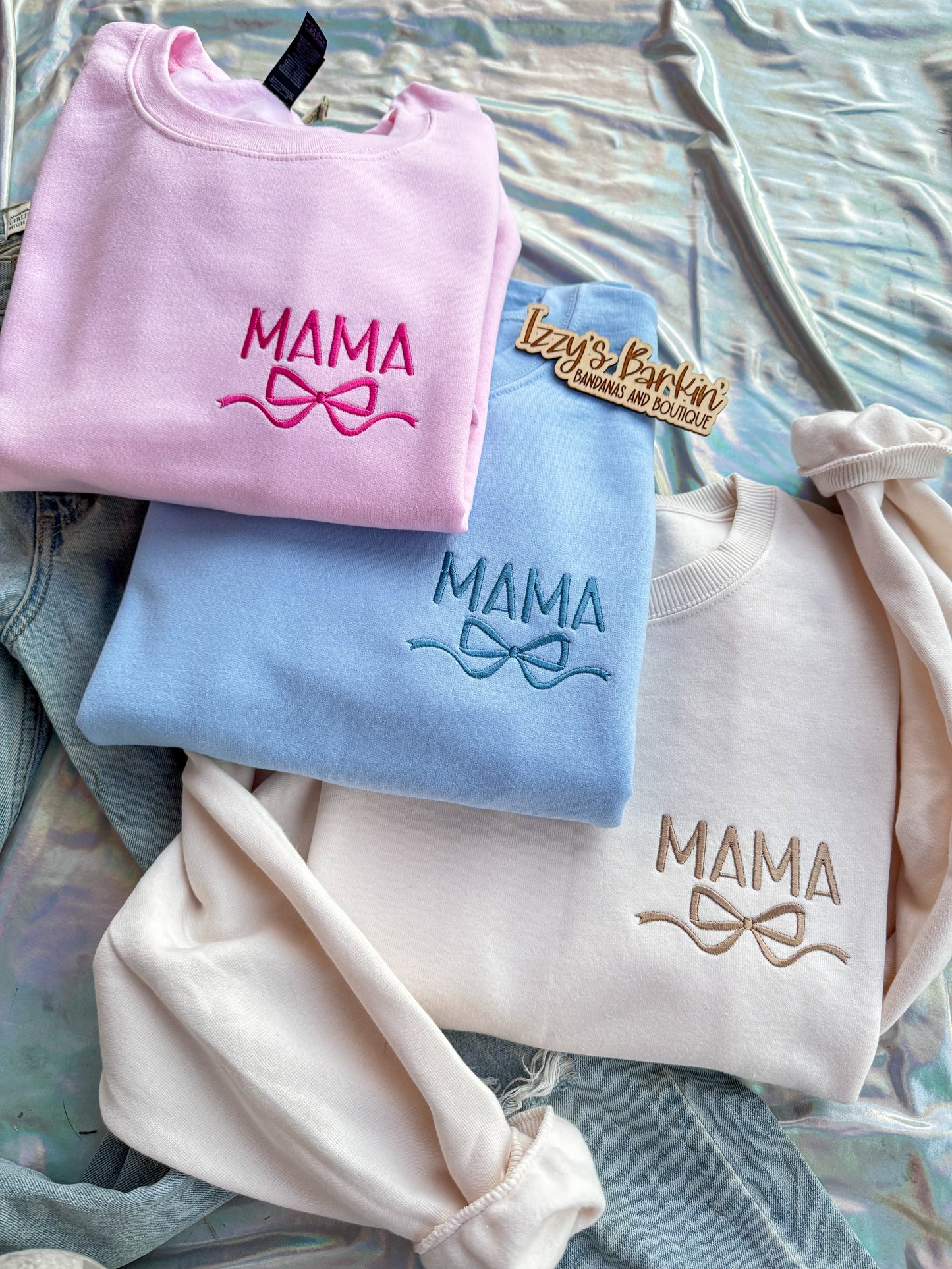 MAMA Bow Crewneck