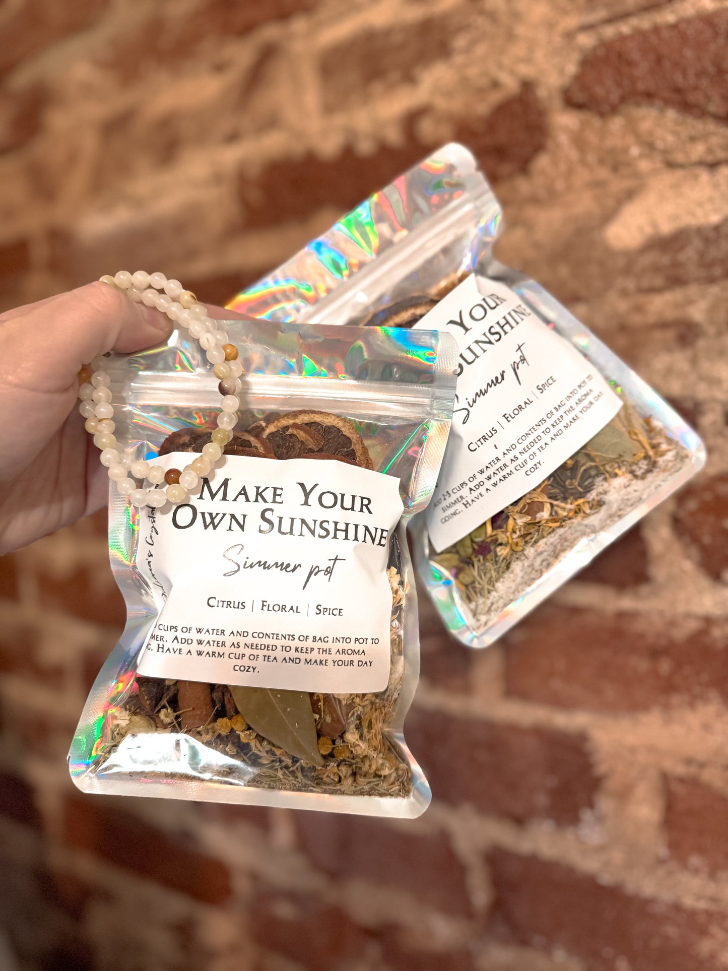 Make Your Own Sunshine Simmer Bag