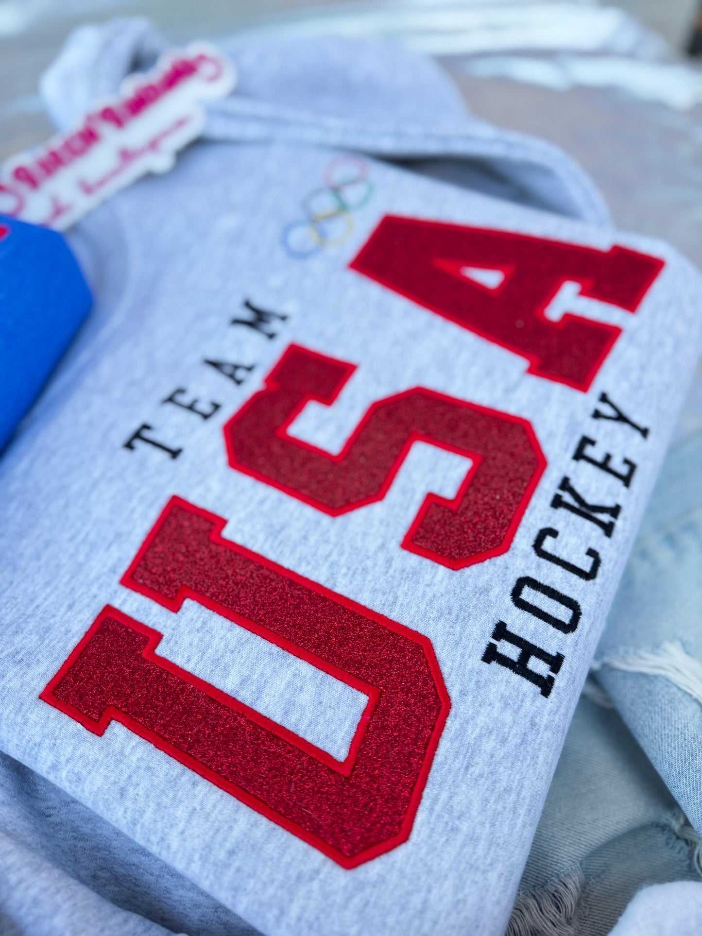 Team USA Crewneck (Glitter Option)