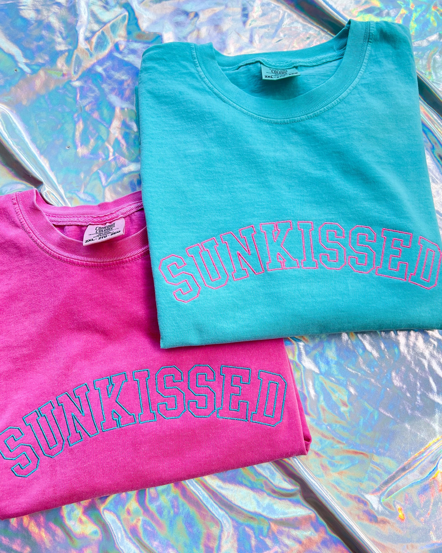 SUNKISSED Embroidered Tees