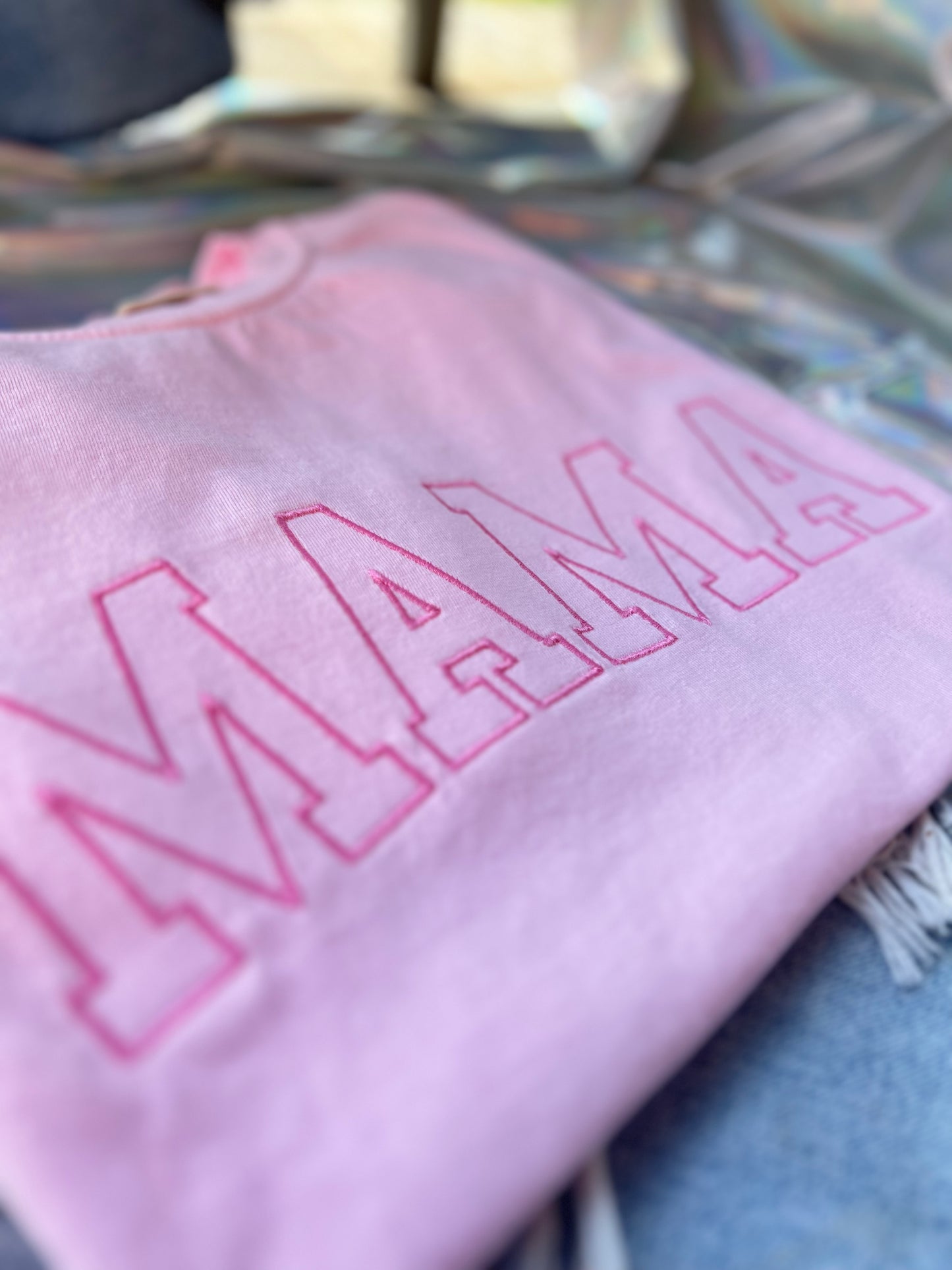 Block Letter MAMA Tshirt