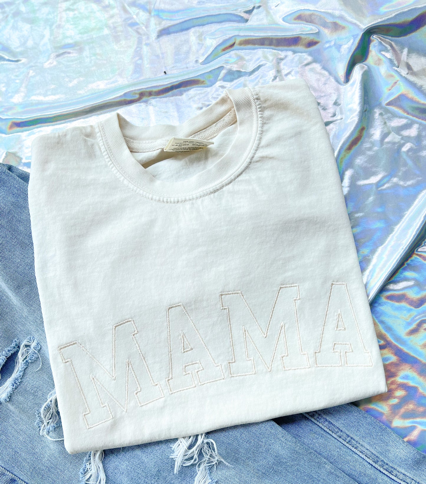 Block Letter MAMA Tshirt