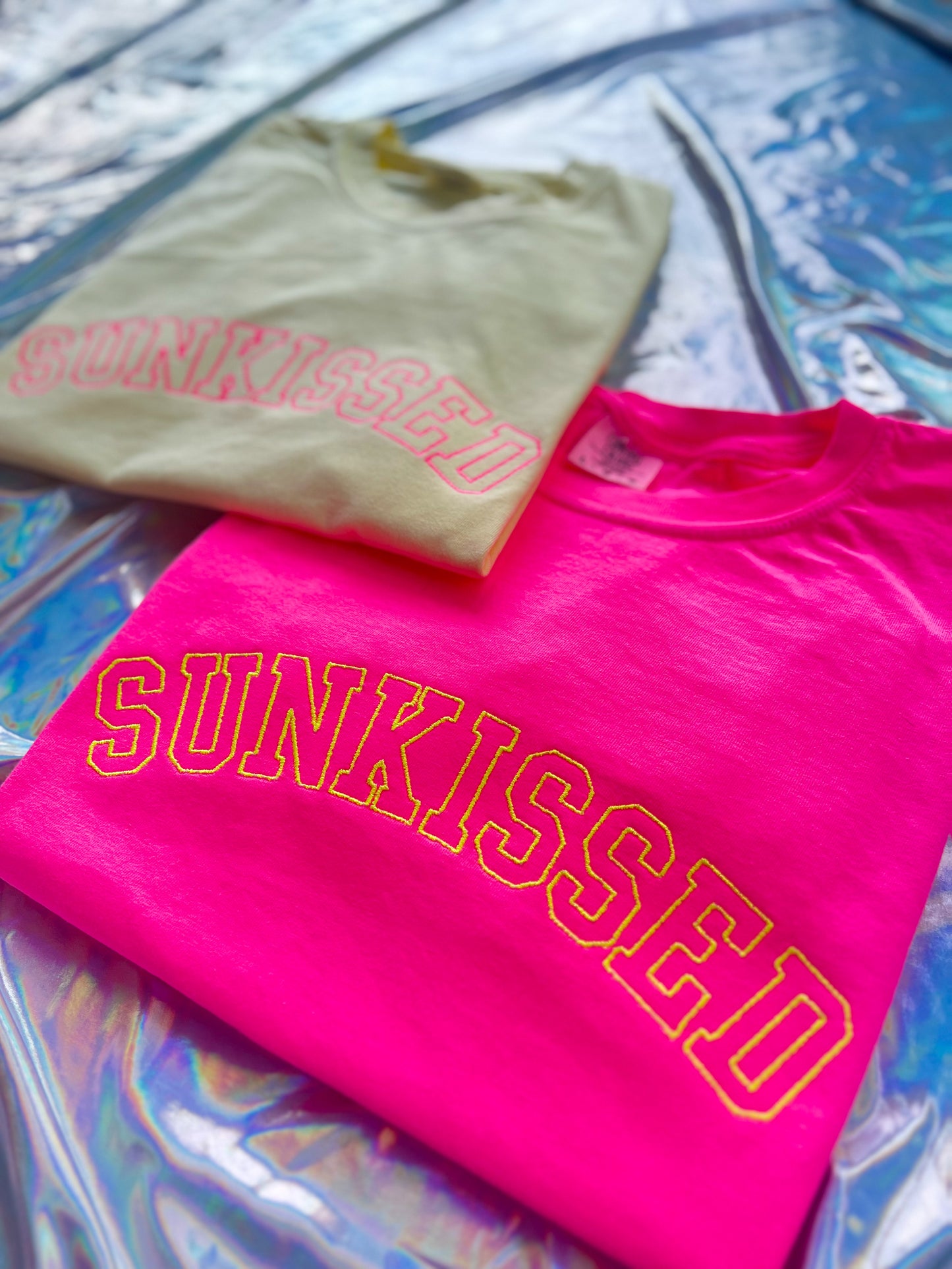 SUNKISSED Embroidered Tees
