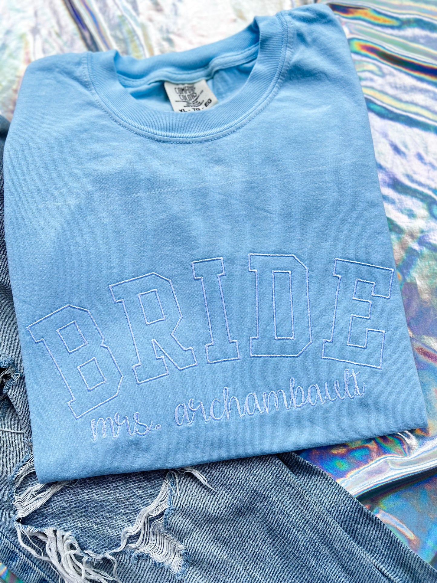 BRIDE Embroidered Tee