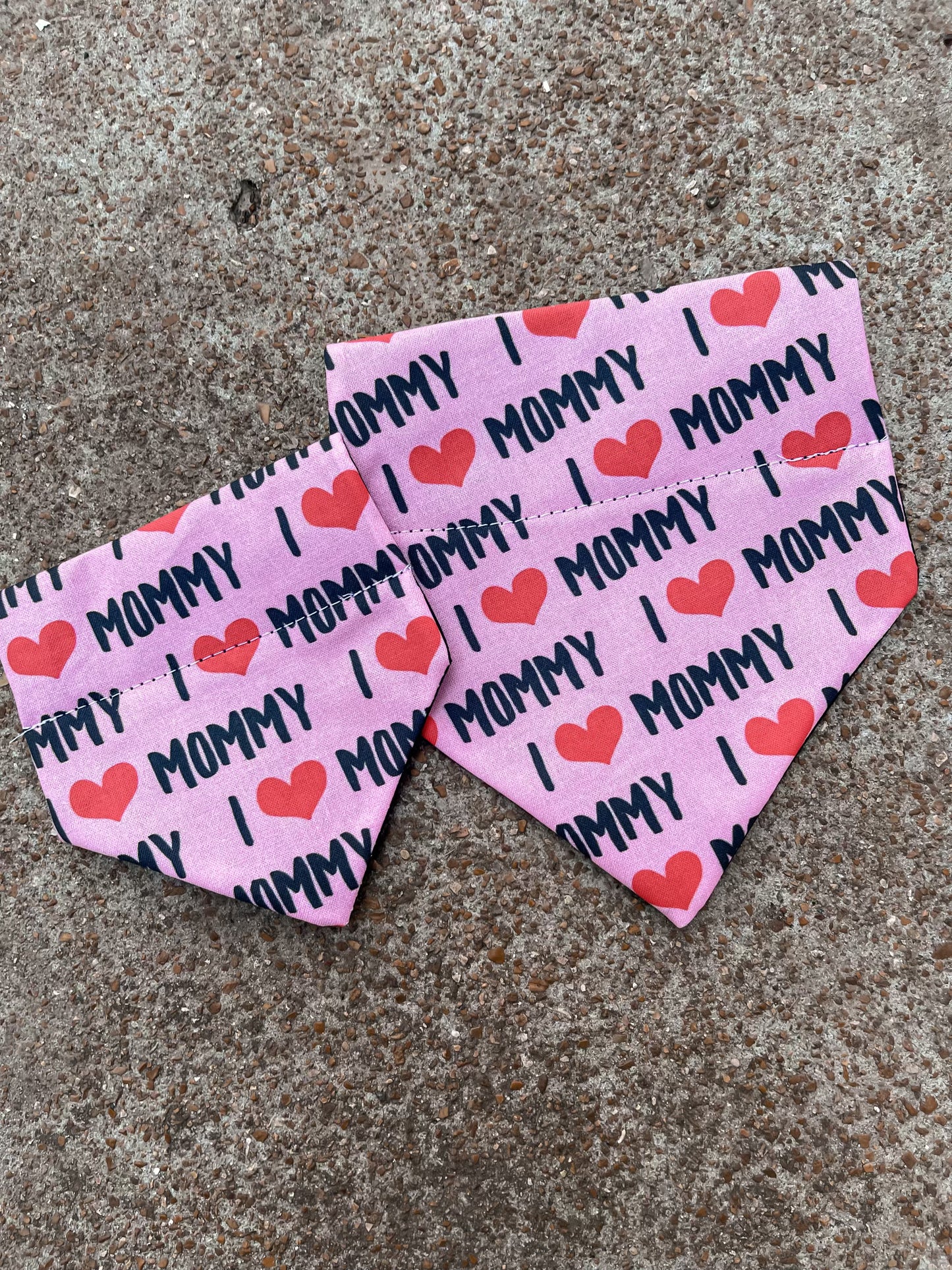 I Love Mommy Bandana