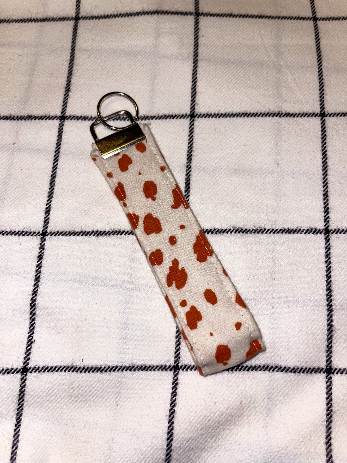 Brown Cow Keychain