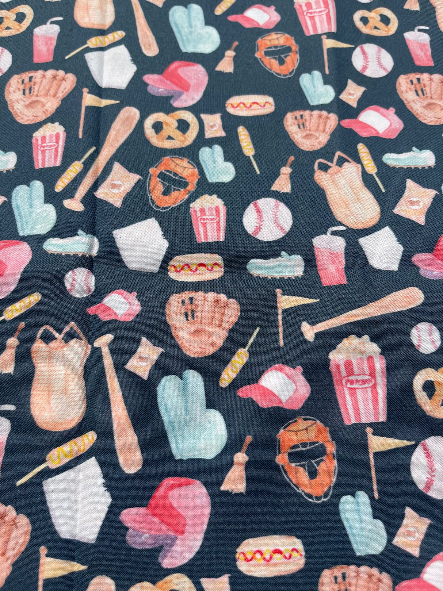 Watercolor Baseball Bandana