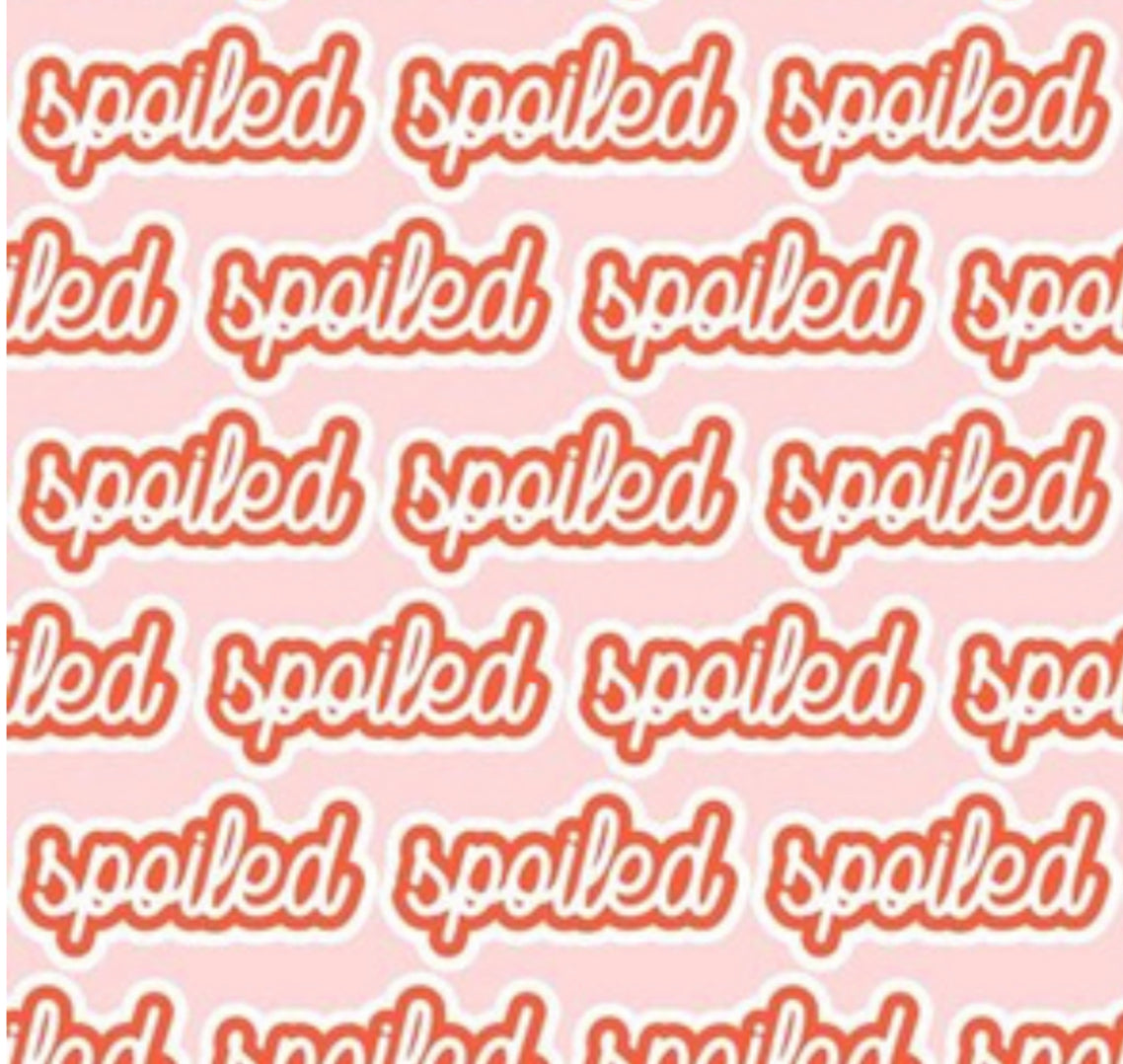 Pink Spoiled Bandana