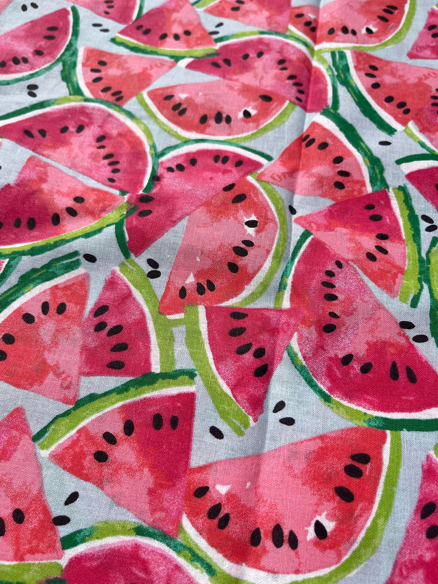 Watercolor Watermelon Bandana