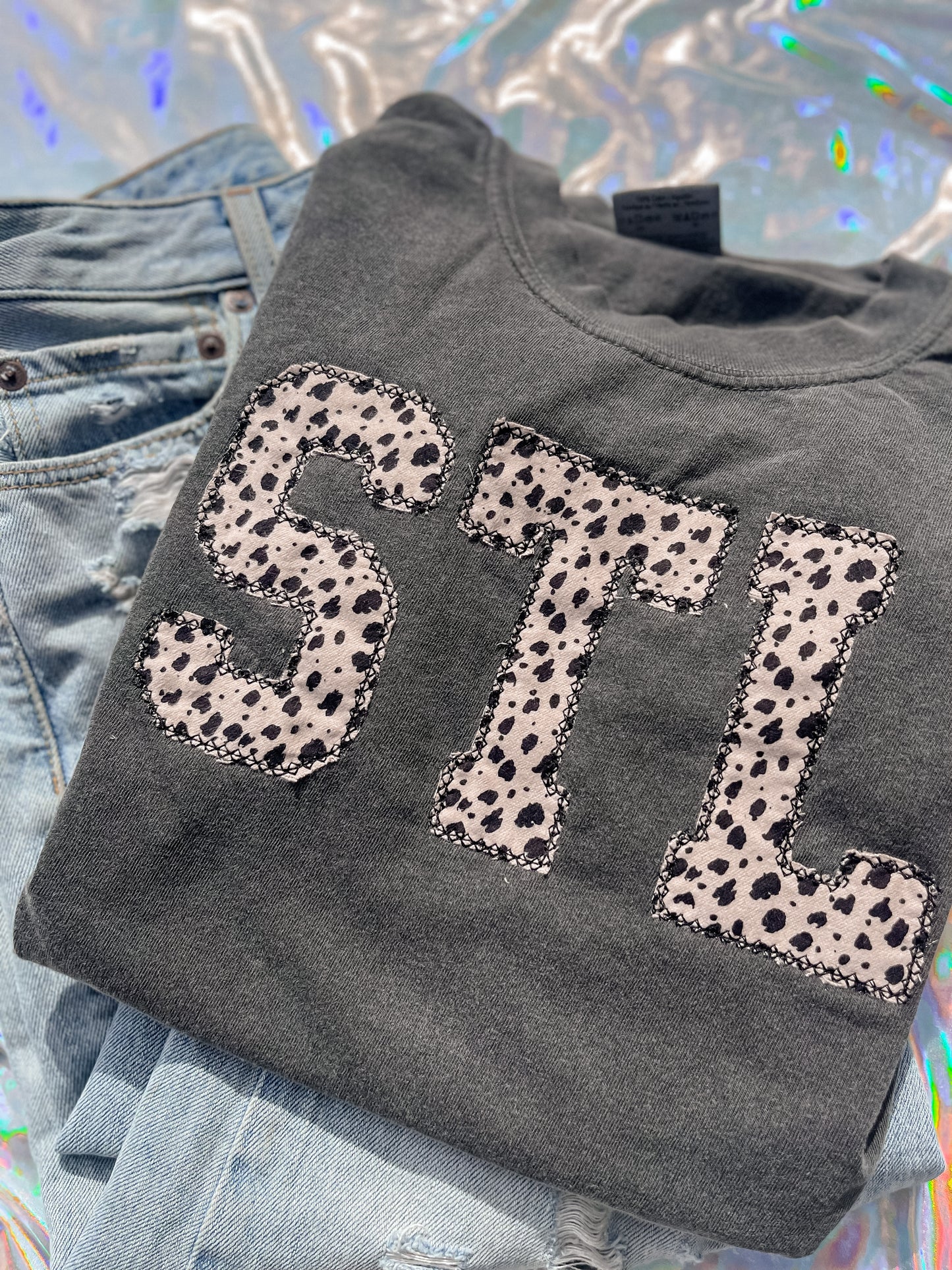 Leopard Appliqué Tee