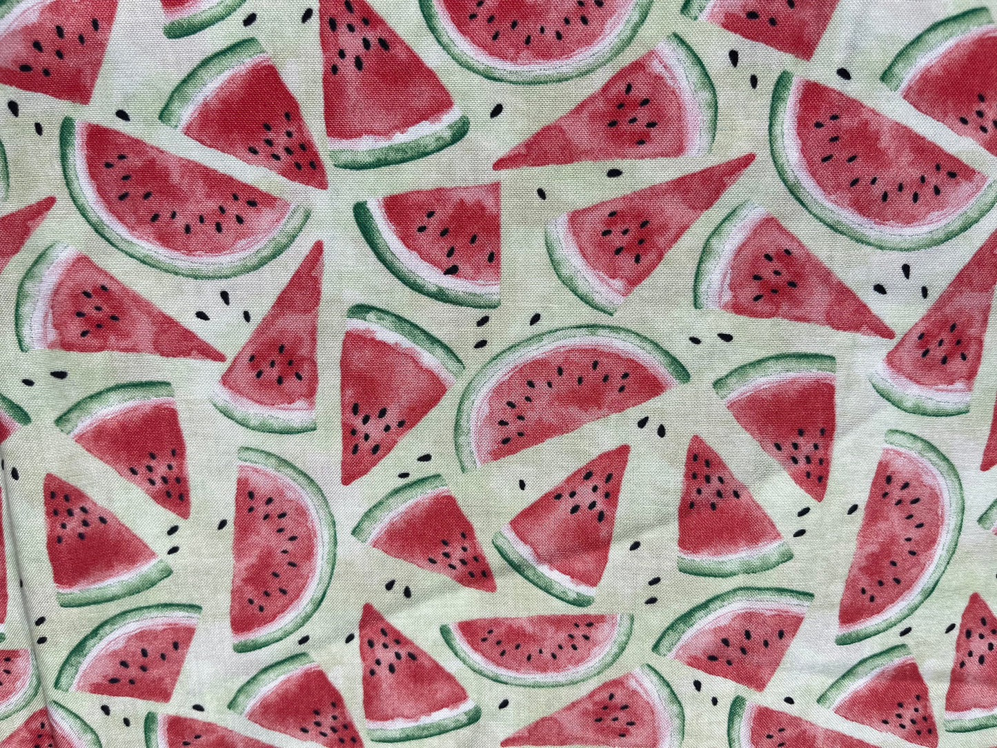 Watermelons on Green Bandana