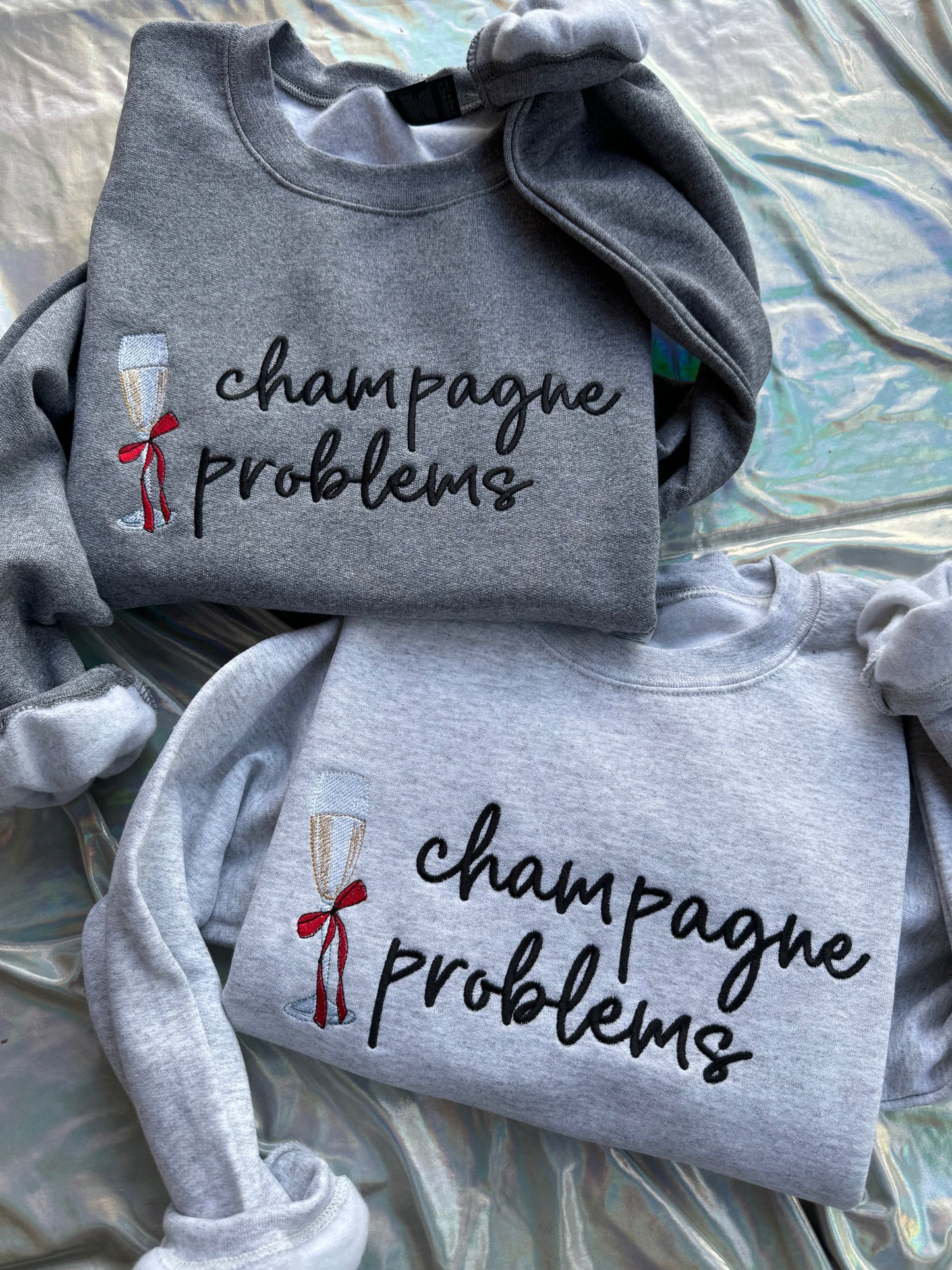 Champagne Problems Crewneck