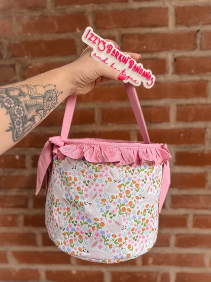 Embroidered Easter Basket