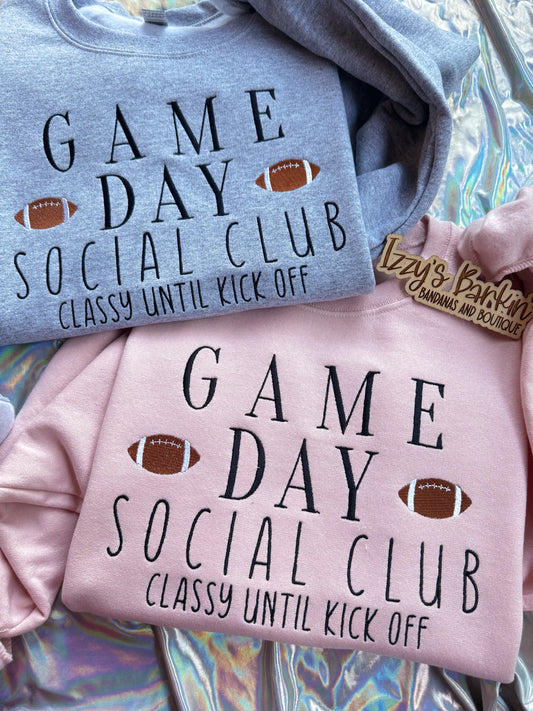 Game Day Social Club Crewneck