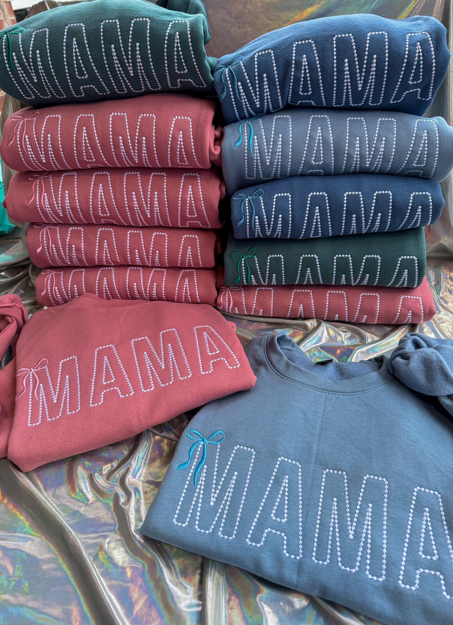 MAMA Bow Crewneck (customizable)