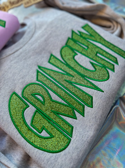 GR*NCHY Glitter Crewneck