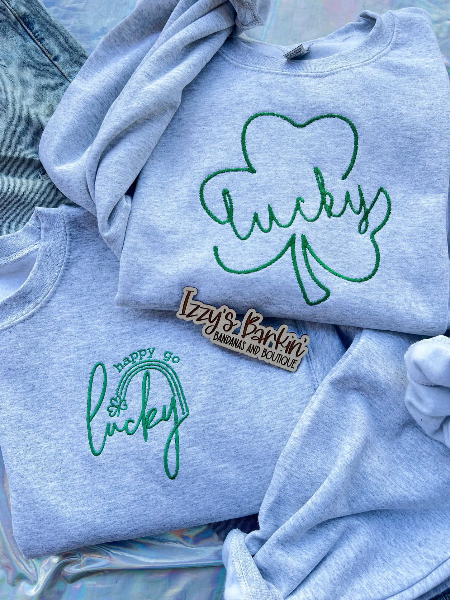 Lucky Shamrock Crewneck