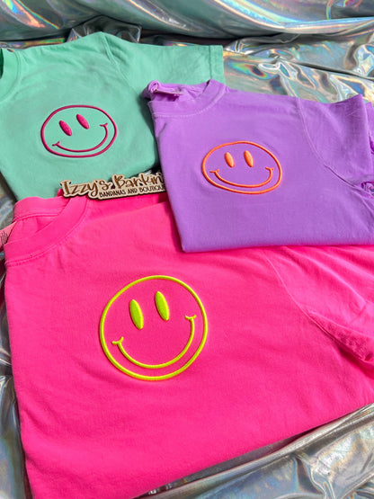 3D Puff Happy Shirt