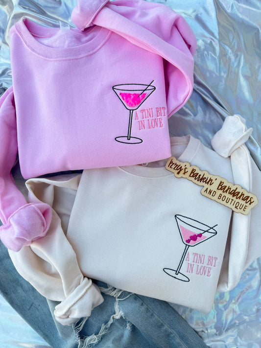 Tini bit in love Crewneck