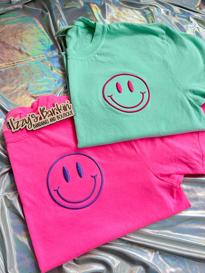 3D Puff Happy Shirt